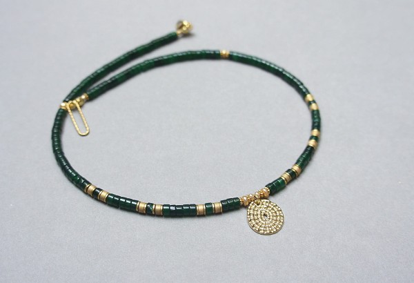 Jadeity lush meadow /14.09.25/ choker - Szlachetna kolekcja