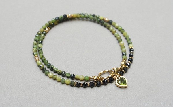 Nefryt vol. 3 /choker/ naszyjnik /15.10.25/ - Szlachetna kolekcja