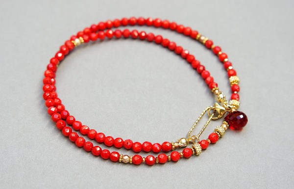 Koral red vol. 10 /06.10.25/ choker - Szlachetna kolekcja