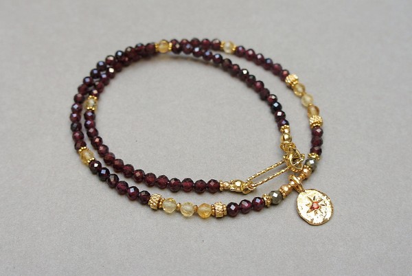 Granaty choker vol. 19 /23.10.25/- Szlachetna kolekcja