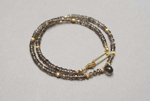 Kwarc dymny vol. 3 - choker /23.10.25/- Szlachetna kolekcja