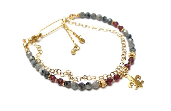 Larvikit /14.11.25/ - bransoletka - Szlachetna kolekcja