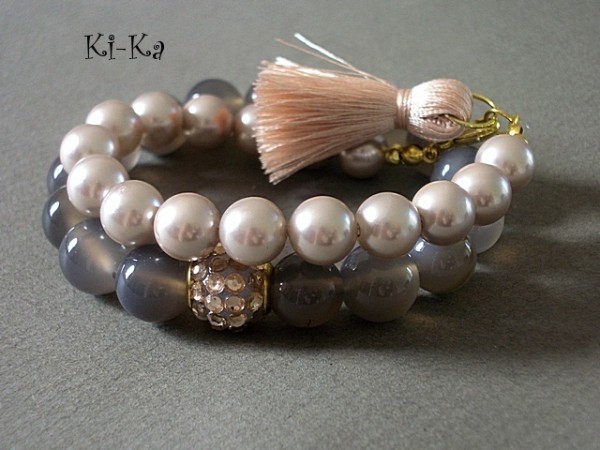 NUDE AND GREY 3 - BRANSOLETKI