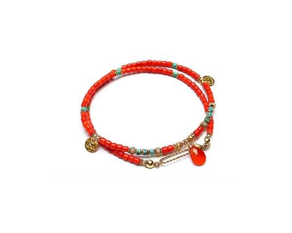 Koral orange vol 5/choker/ 25.03.26 - Szlachetna kolekcja