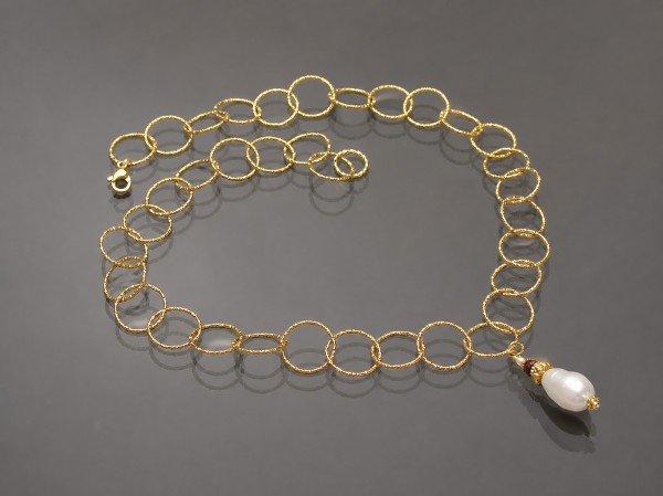 Pearl white chain /30.03.26/ - naszyjnik