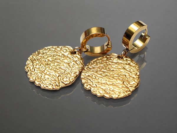 Alloys Collection /Gold coins/ - kolczyki