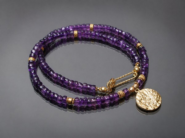 Ametysty vol. 13 choker /19.05.25/ - Szlachetna kolekcja