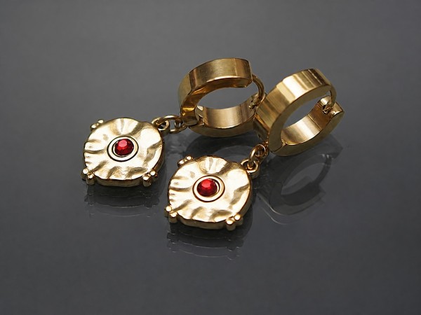 Alloys Collection Coins /red vol. 2/ - kolczyki