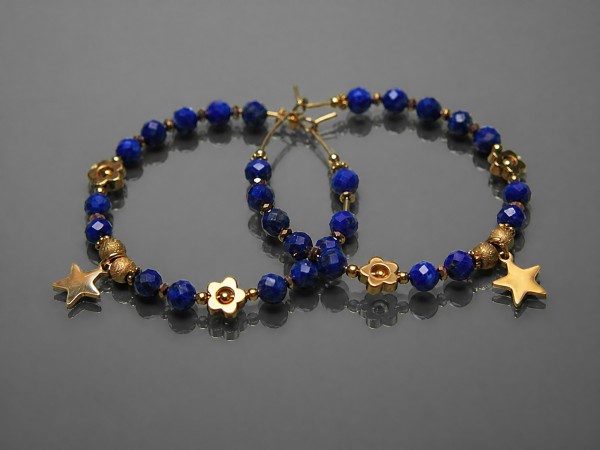 Alloys Collection Wianki (Lapis lazuli) vol. 2 - kolczyki