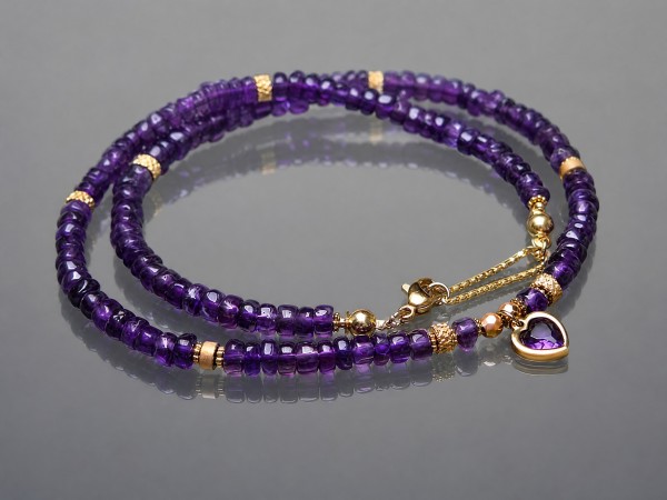 Ametysty vol. 12 choker /13.01.25/ - Szlachetna kolekcja