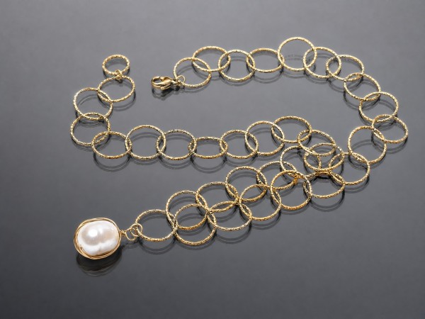 Pearl white chain vol. 2 /16.08.26/ - naszyjnik