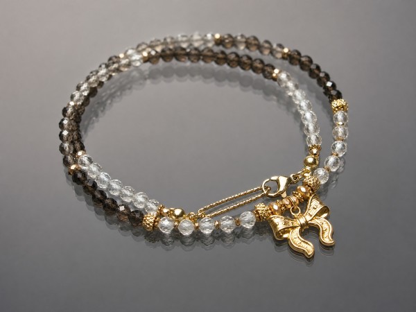 Kwarc dymny vol. 4 /04.12.25/ choker - Szlachetna kolekcja