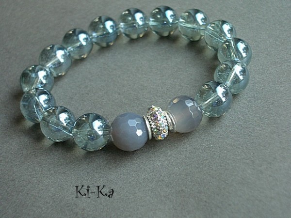 AQUA AND GREY